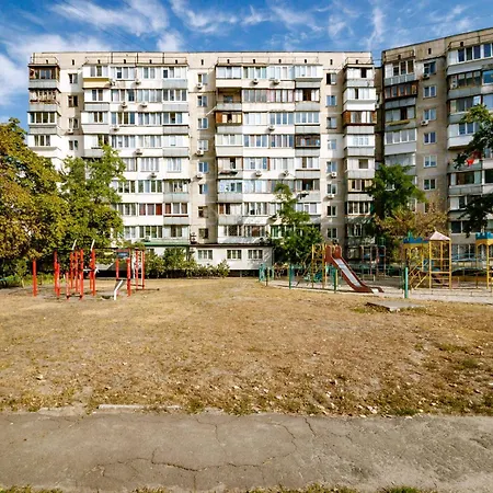 Kvartirkoff Na Obolonskiy Prospekt 37 Київ Екстер'єр фото